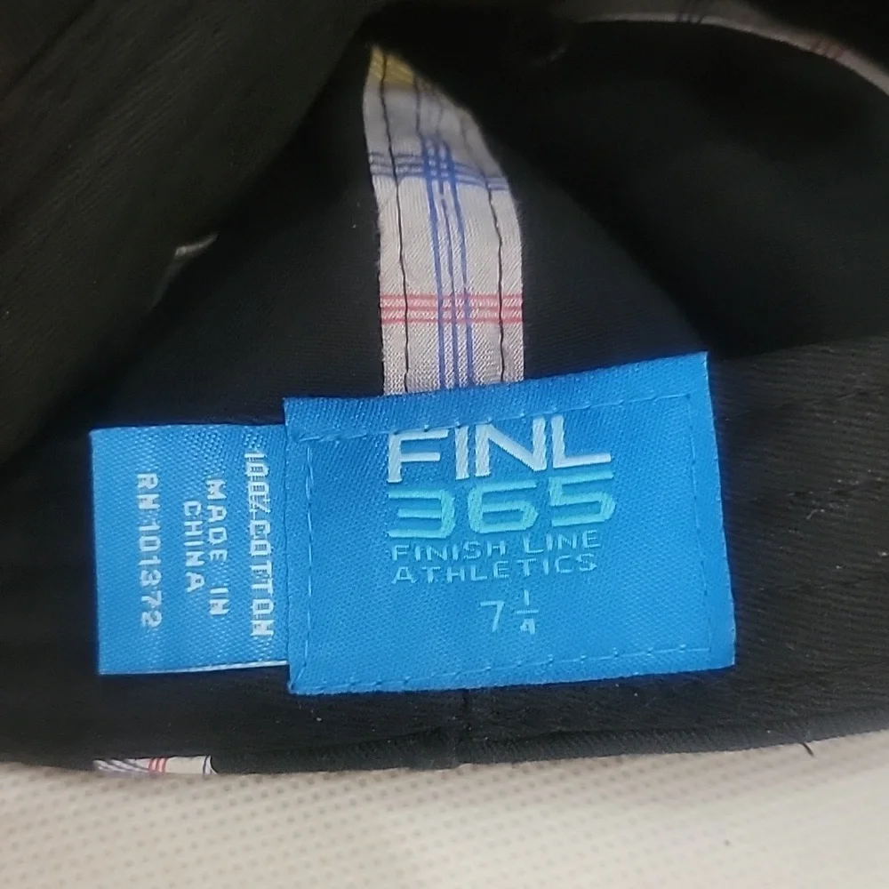 NEW - FINL 365 FINISH LINE ATHLETIC- SKULL & CROSSBONES HIP HOP GANGSTER CAP HAT - Picture 4 of 5